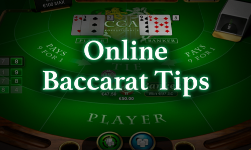 Online Baccarat Tips